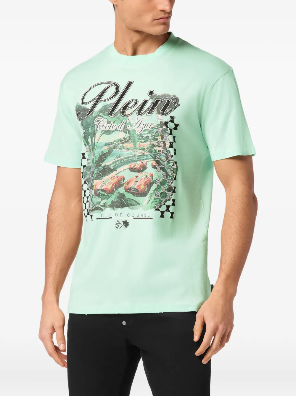 Philipp Plein Cote D'Azur T-shirt Groen
