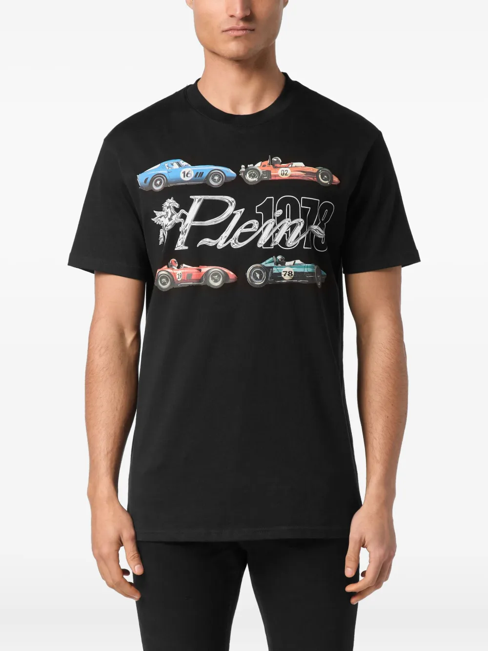 Philipp Plein T-shirt met grafische print Zwart