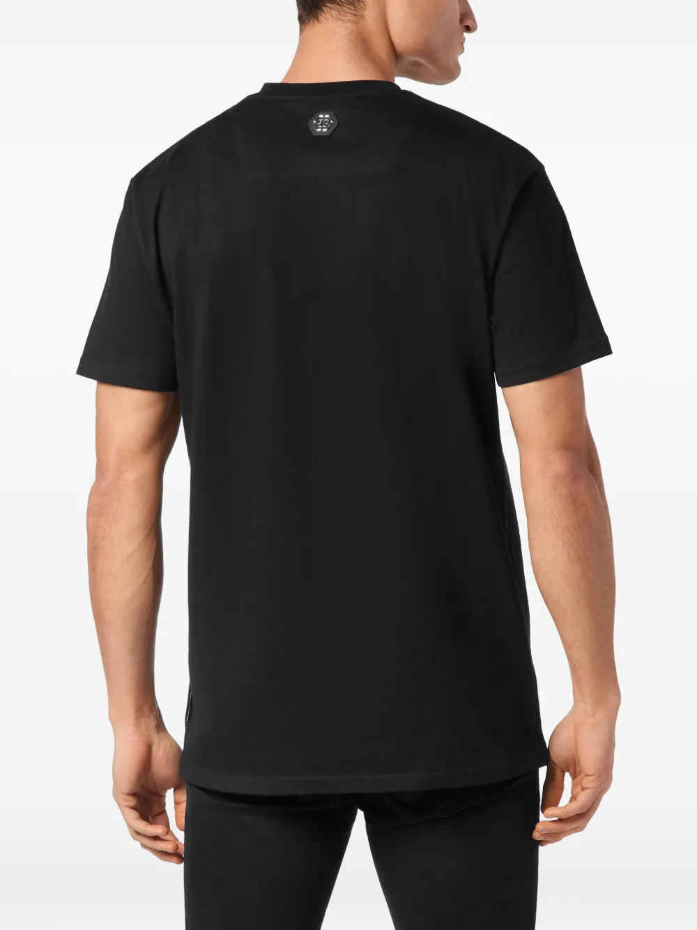 Philipp Plein T-shirt met grafische print Zwart
