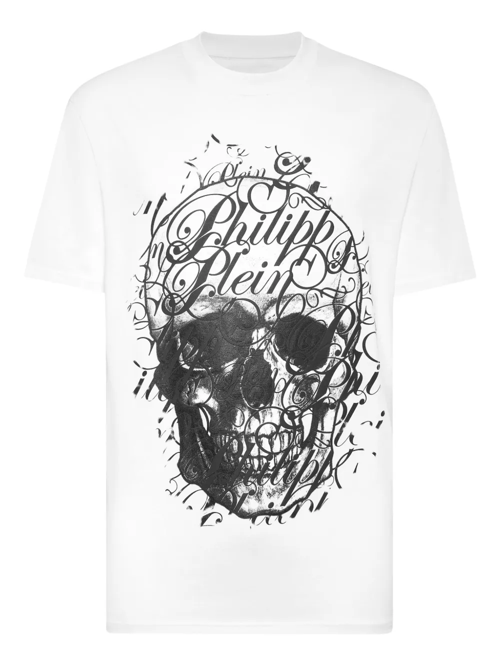Philipp Plein Coursive T-shirt | White | Image 1
