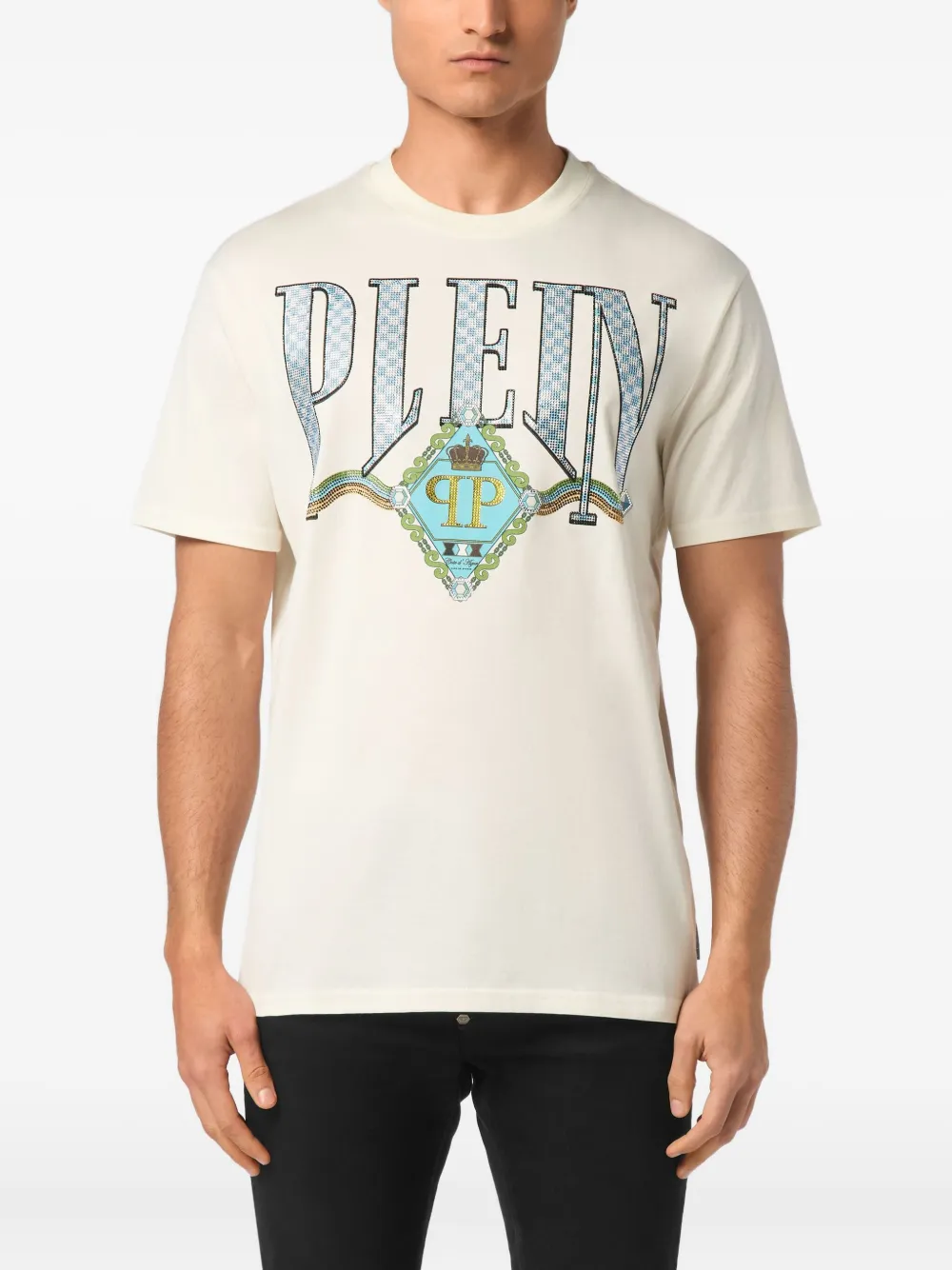 Philipp Plein Katoenen T-shirt Wit
