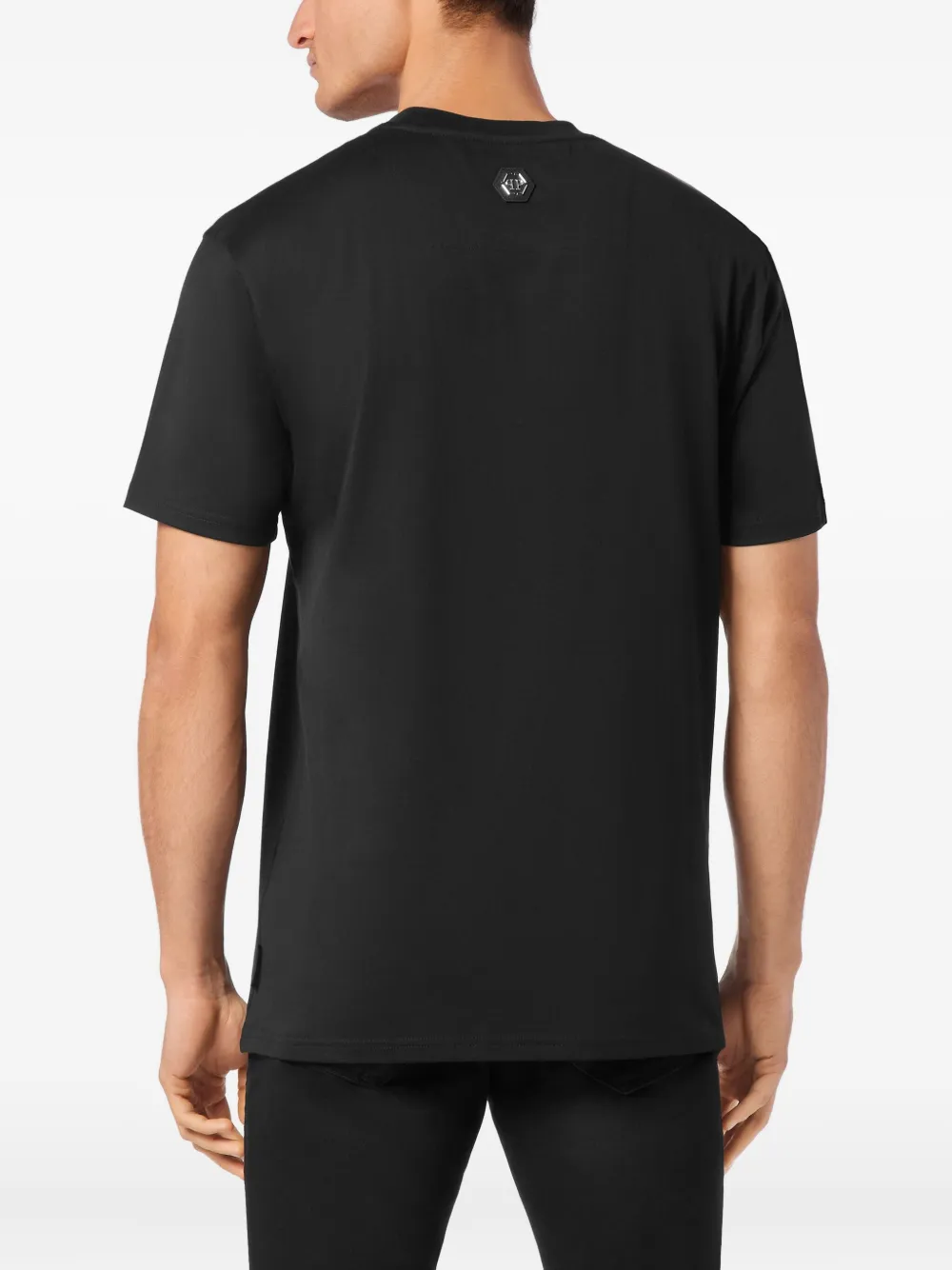 Philipp Plein Katoenen T-shirt Zwart