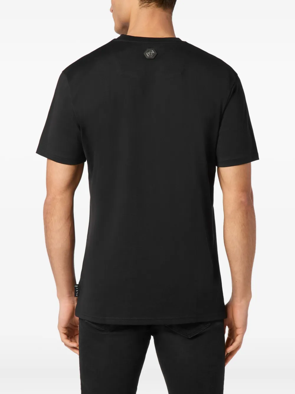 Philipp Plein Safety Pin T-shirt Zwart