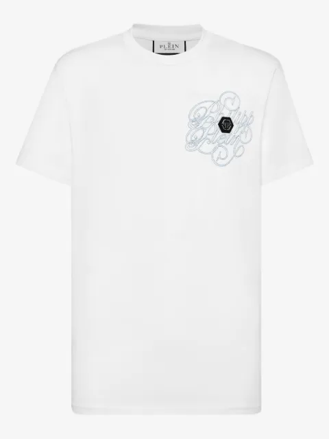 Philipp Plein Plein Coursive-print T-shirt
