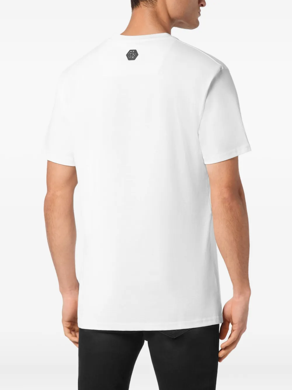 Philipp Plein Supercar Stones T-shirt Wit