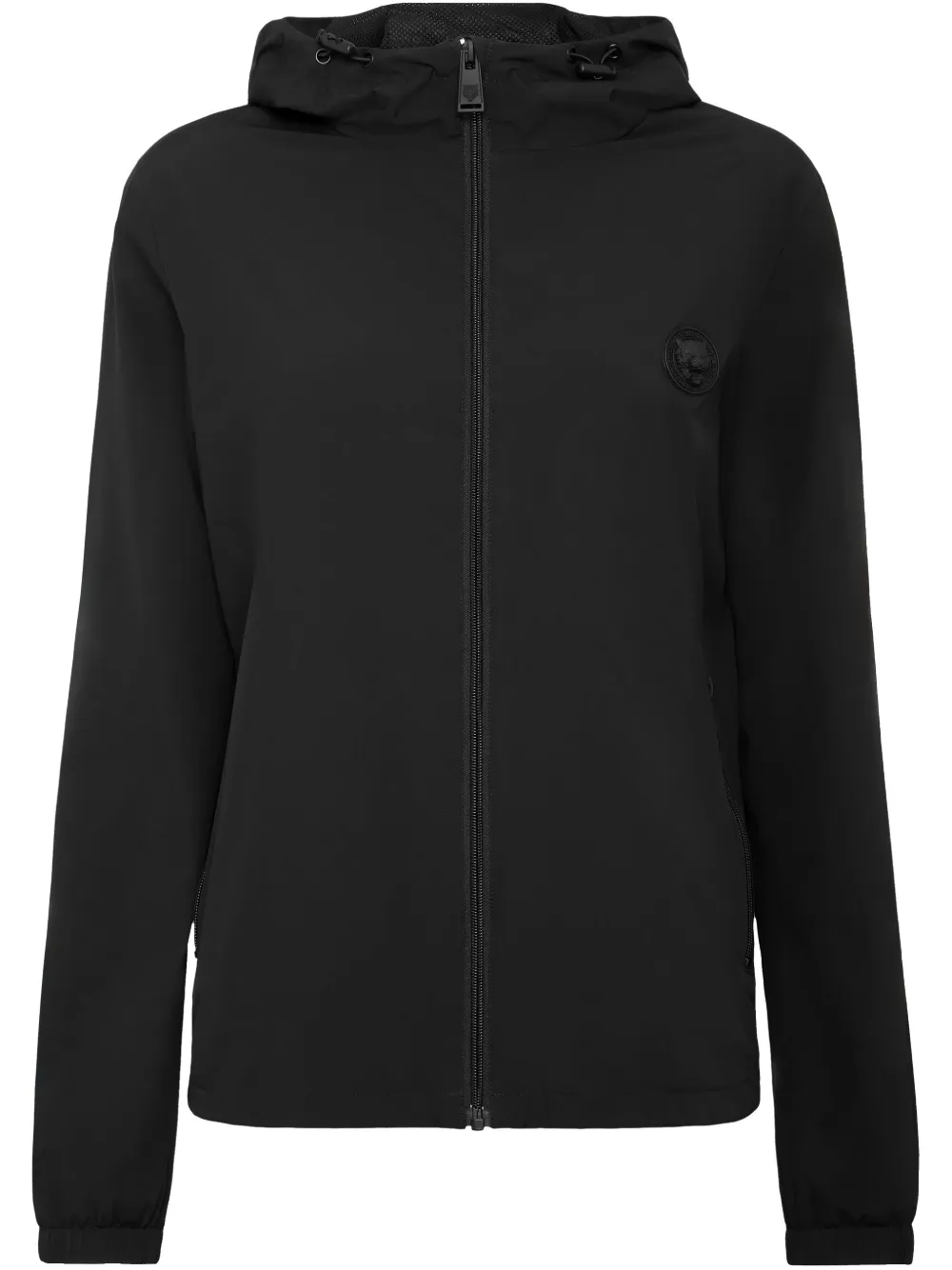 Plein Sport Hoodie met logopatch Zwart