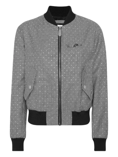 Philipp Plein cropped bomber jacket 