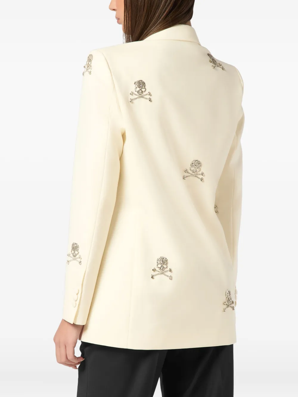 PHILIPP PLEIN SKULL STRASS BLAZER 