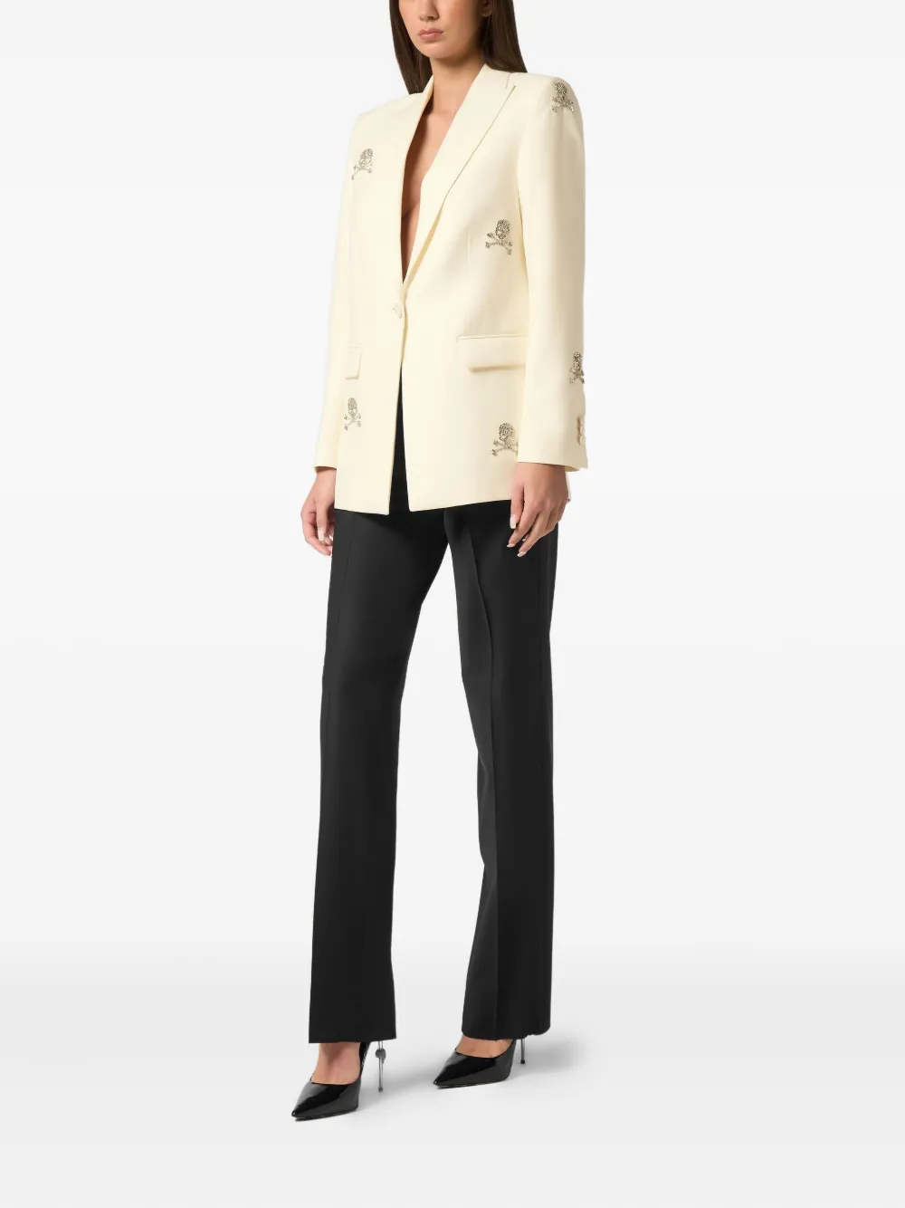 PHILIPP PLEIN SKULL STRASS BLAZER 