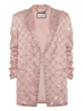 Philipp Plein sequin-embellished blazer - Pink