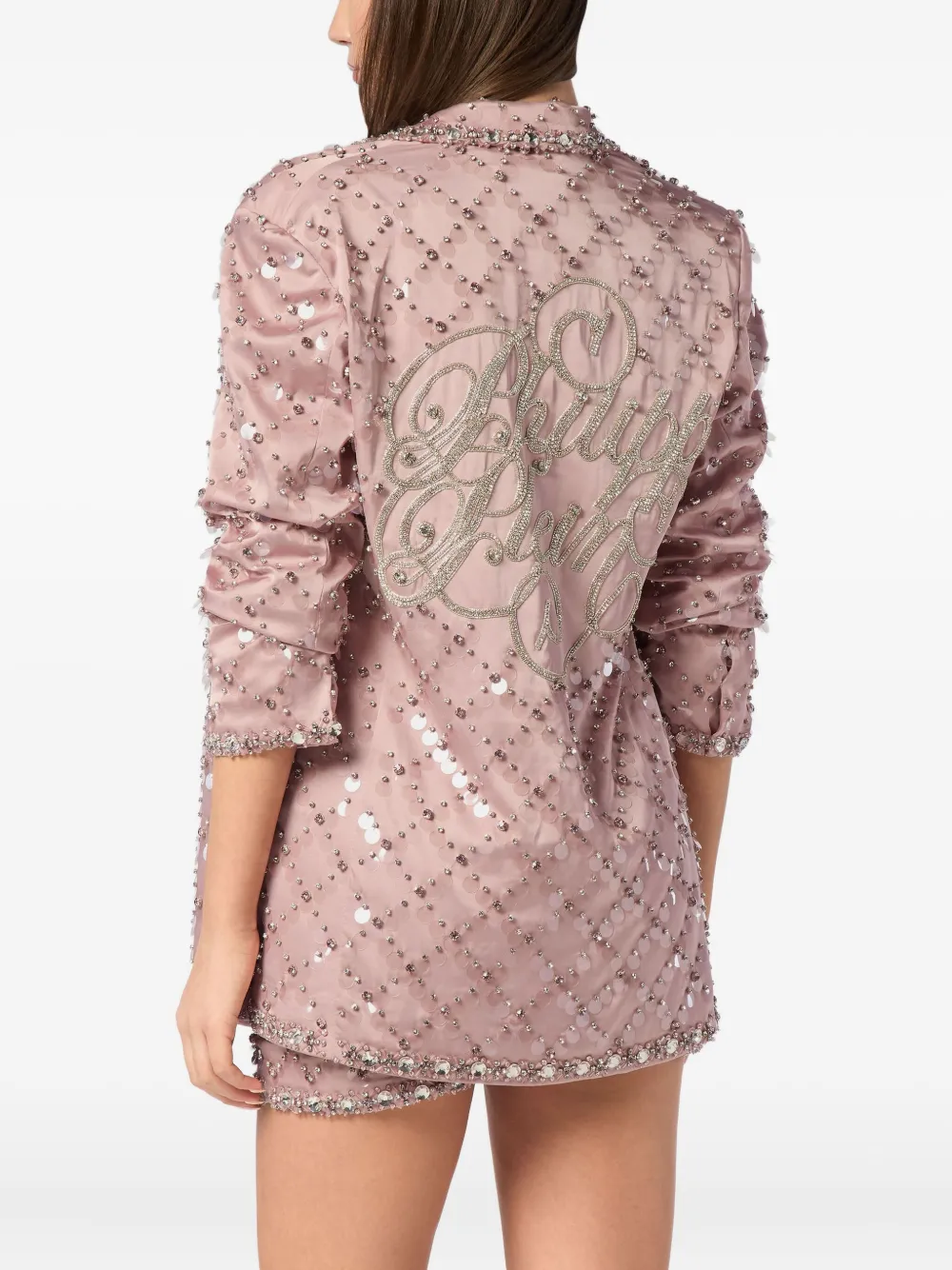 Philipp Plein Sequin-embellished Blazer