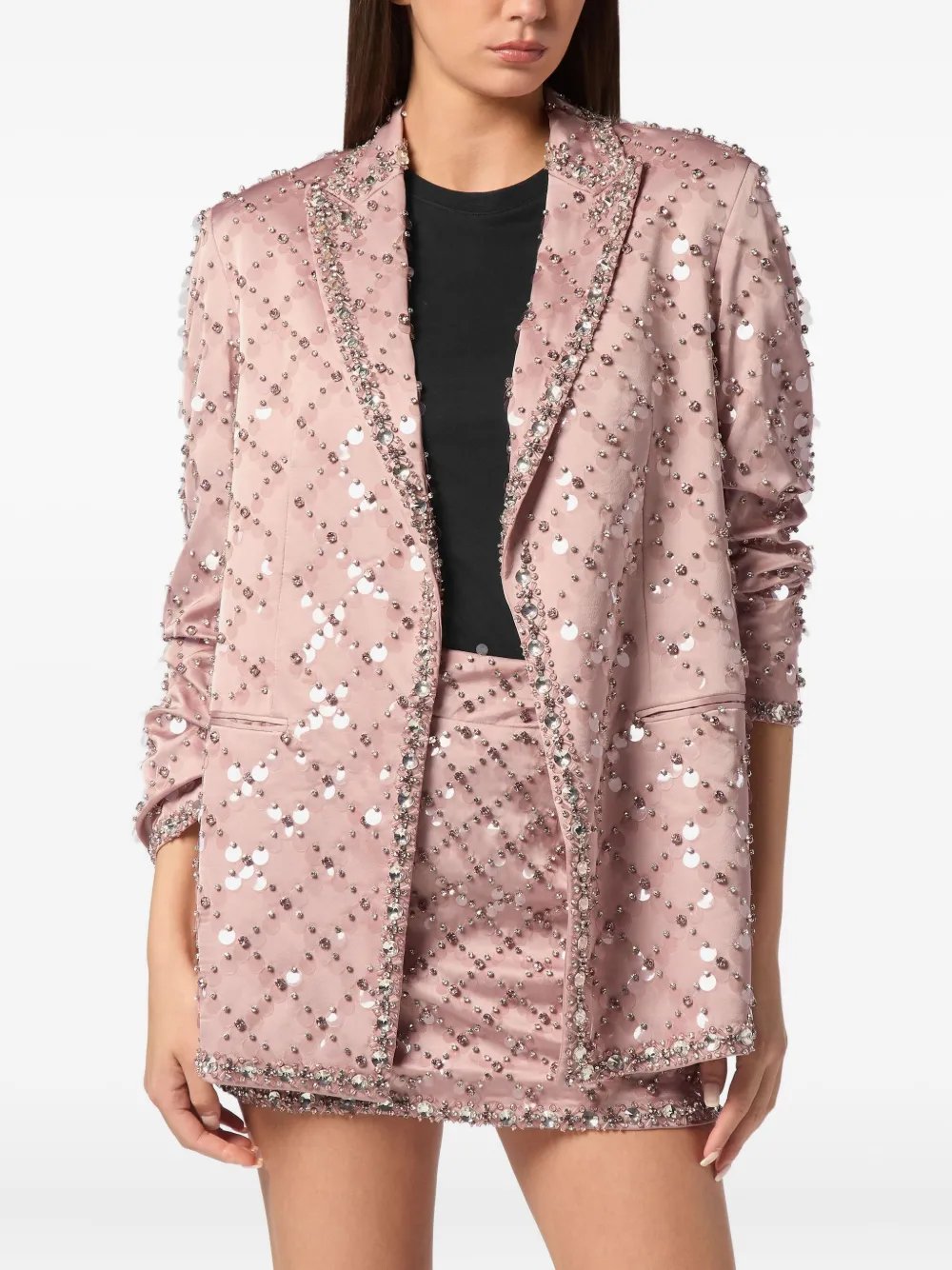 Philipp Plein Sequin-embellished Blazer