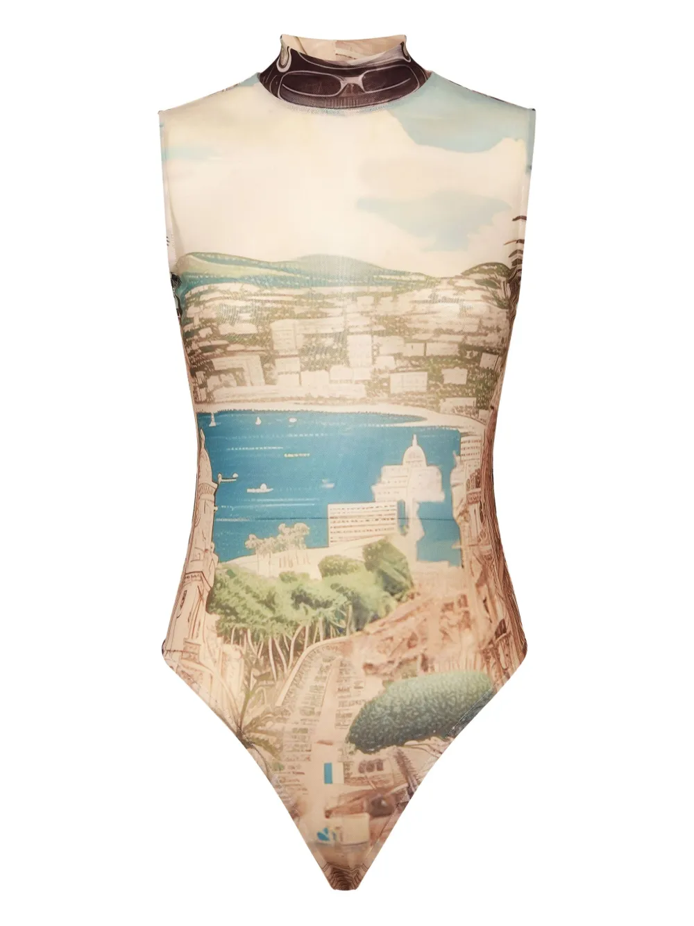 Philipp Plein Racing body Beige