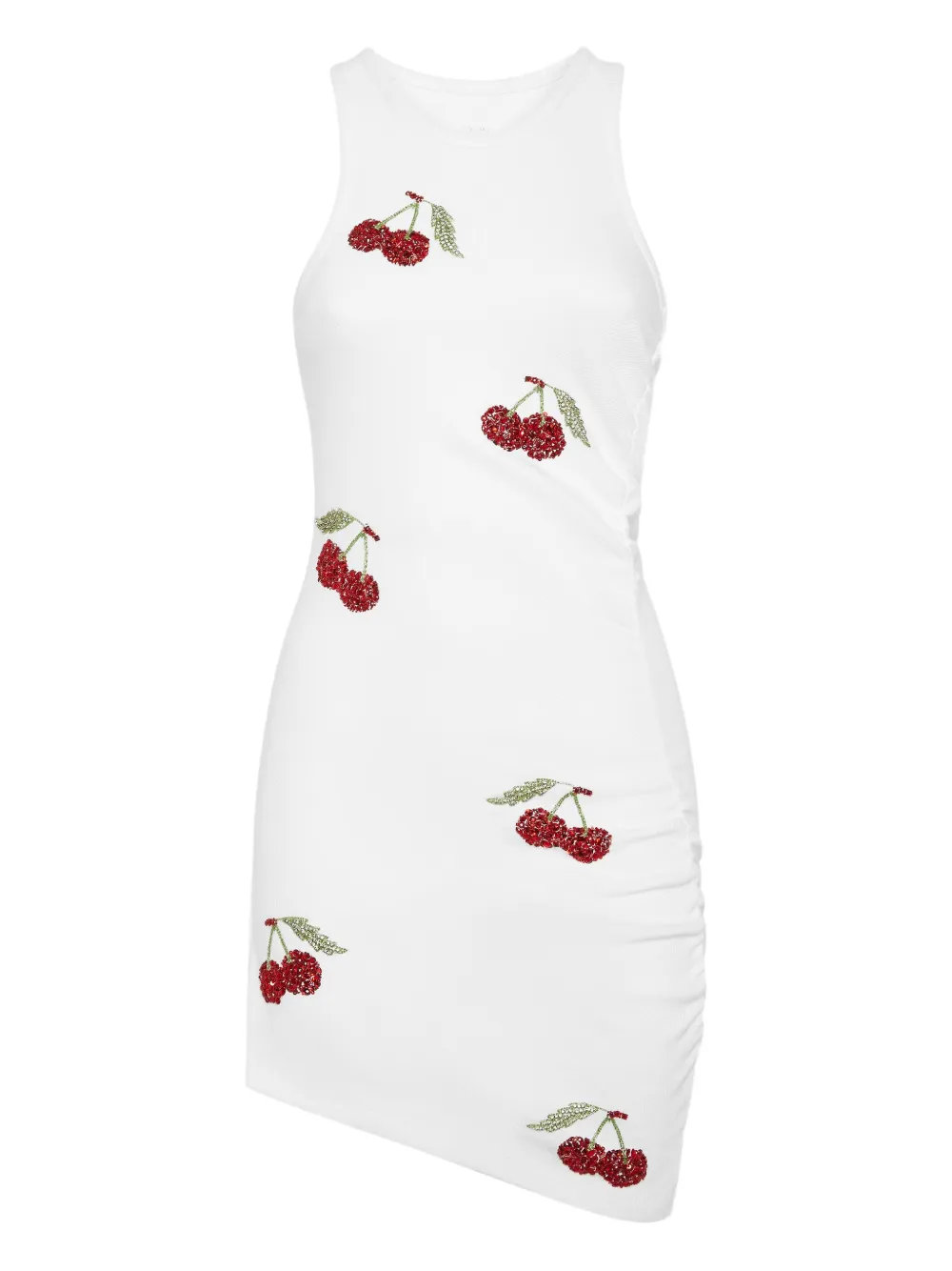 Philipp Plein crystal-embellished dress Wit
