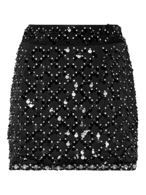 Philipp Plein paillette-embellished mini skirt 
