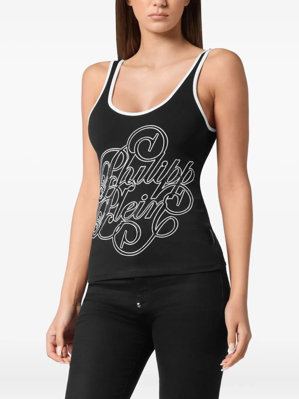 Philipp Plein Tanktop Zwart
