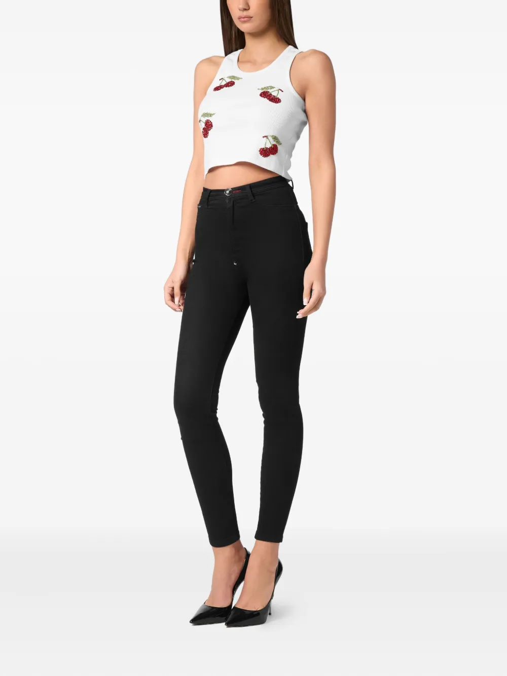 PHILIPP PLEIN CHERRIES TANK TOP 