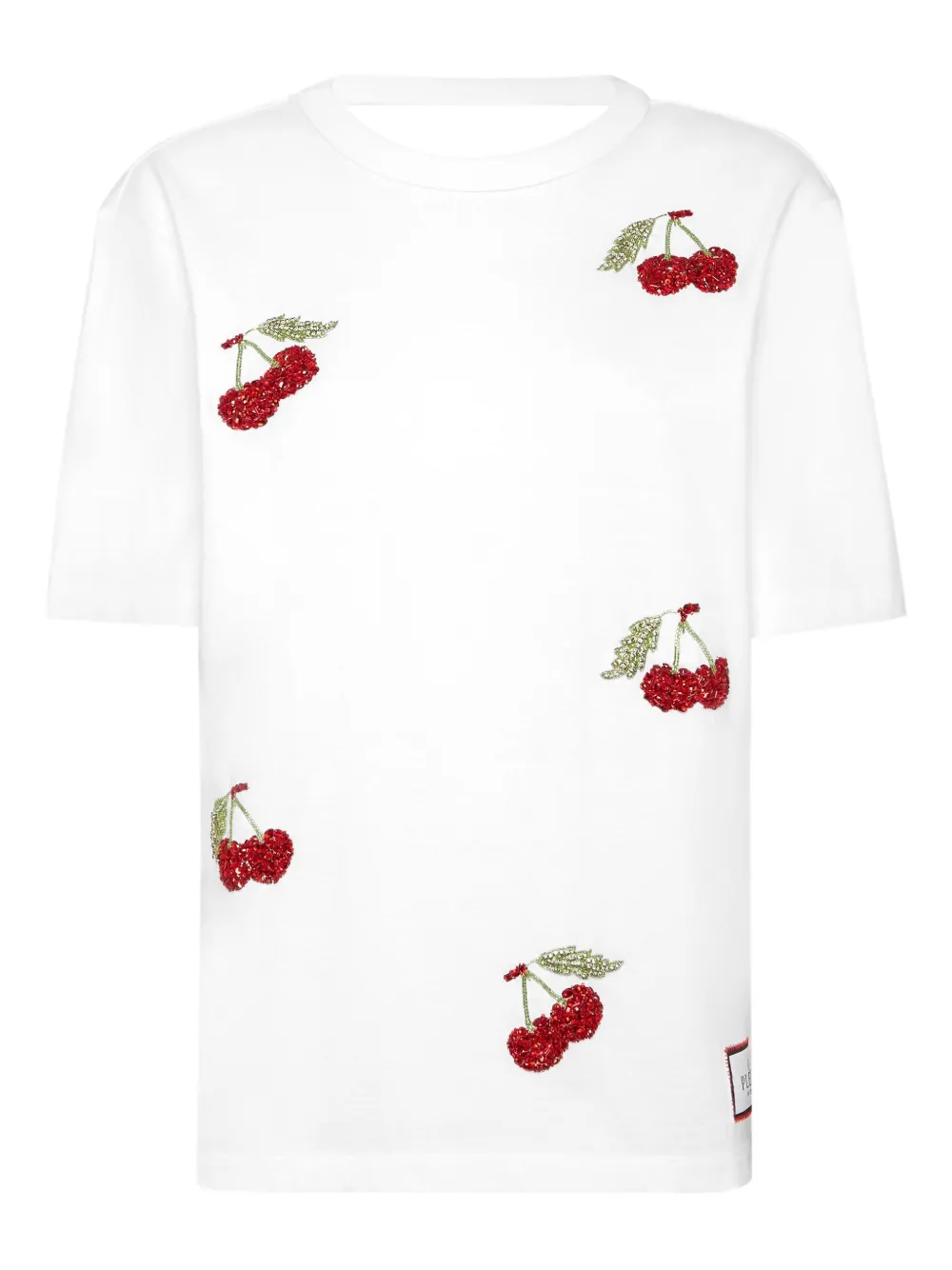 Philipp Plein crystal-embellished T-shirt Wit