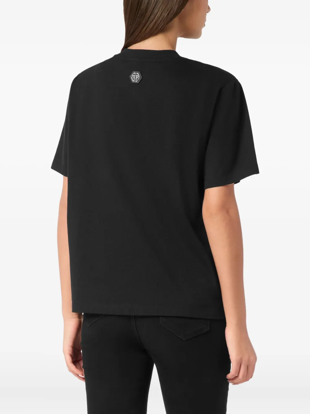 Shop Philipp Plein Hexagon T-shirt