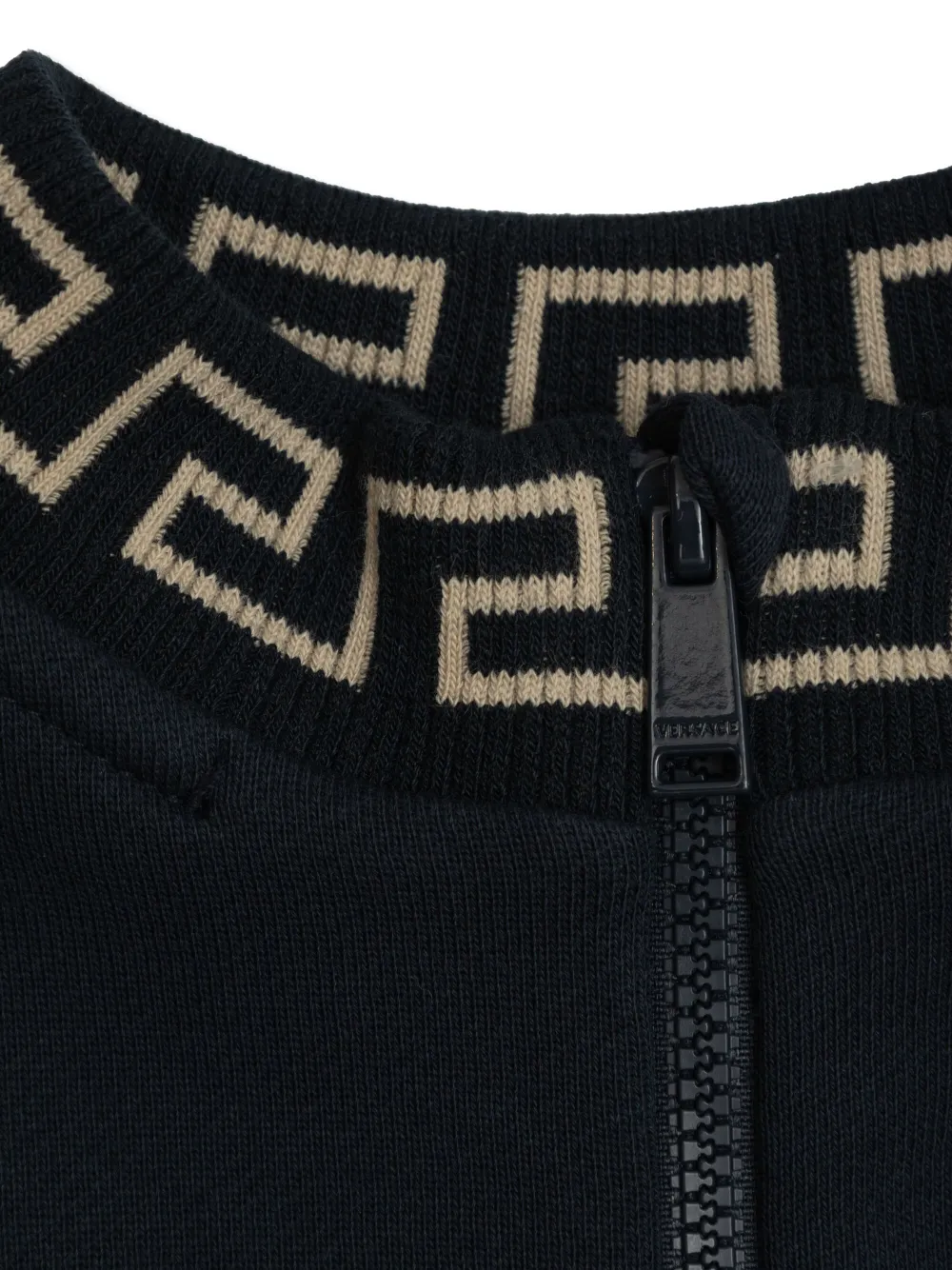 VERSACE MEDUSA-EMBROIDERY CARDIGAN
