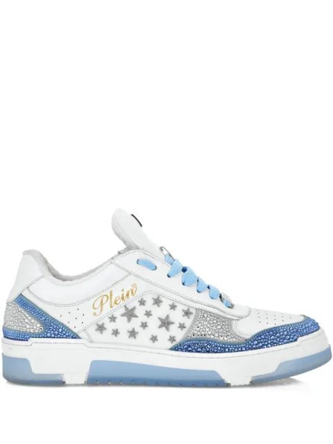 Philipp Plein studded leather sneakers