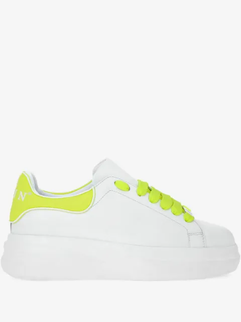Philipp Plein round-toe leather sneakers