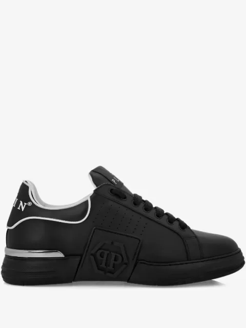 Philipp Plein tenis con logo Hexagon
