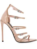 Philipp Plein 120mm Mignon sandals - Neutrals
