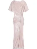 DRIES VAN NOTEN sequin-embellished maxi dress - Pink