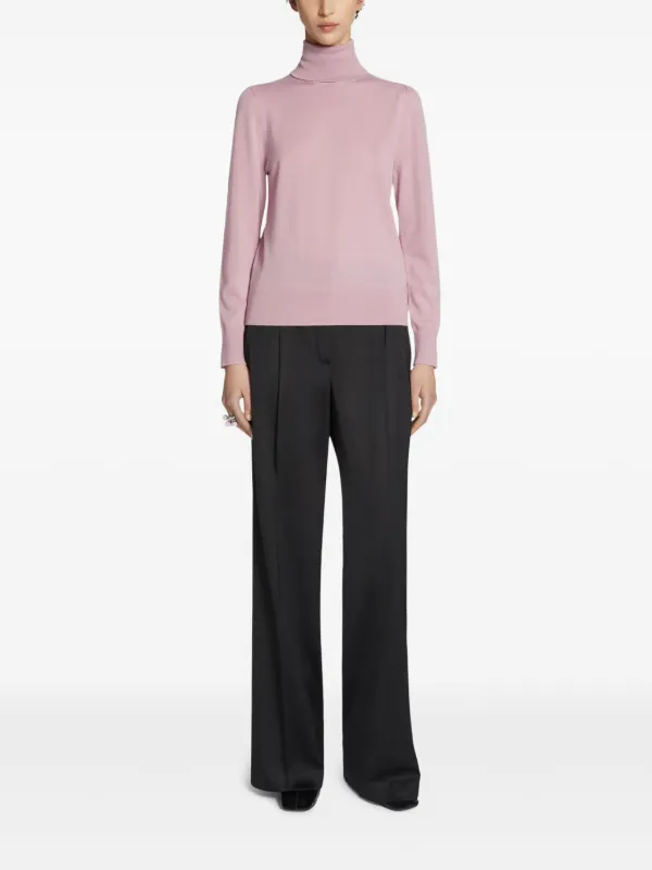 Crew Neck Merino Wool Dries Van Noten Wool Sweater Dries Van Noten