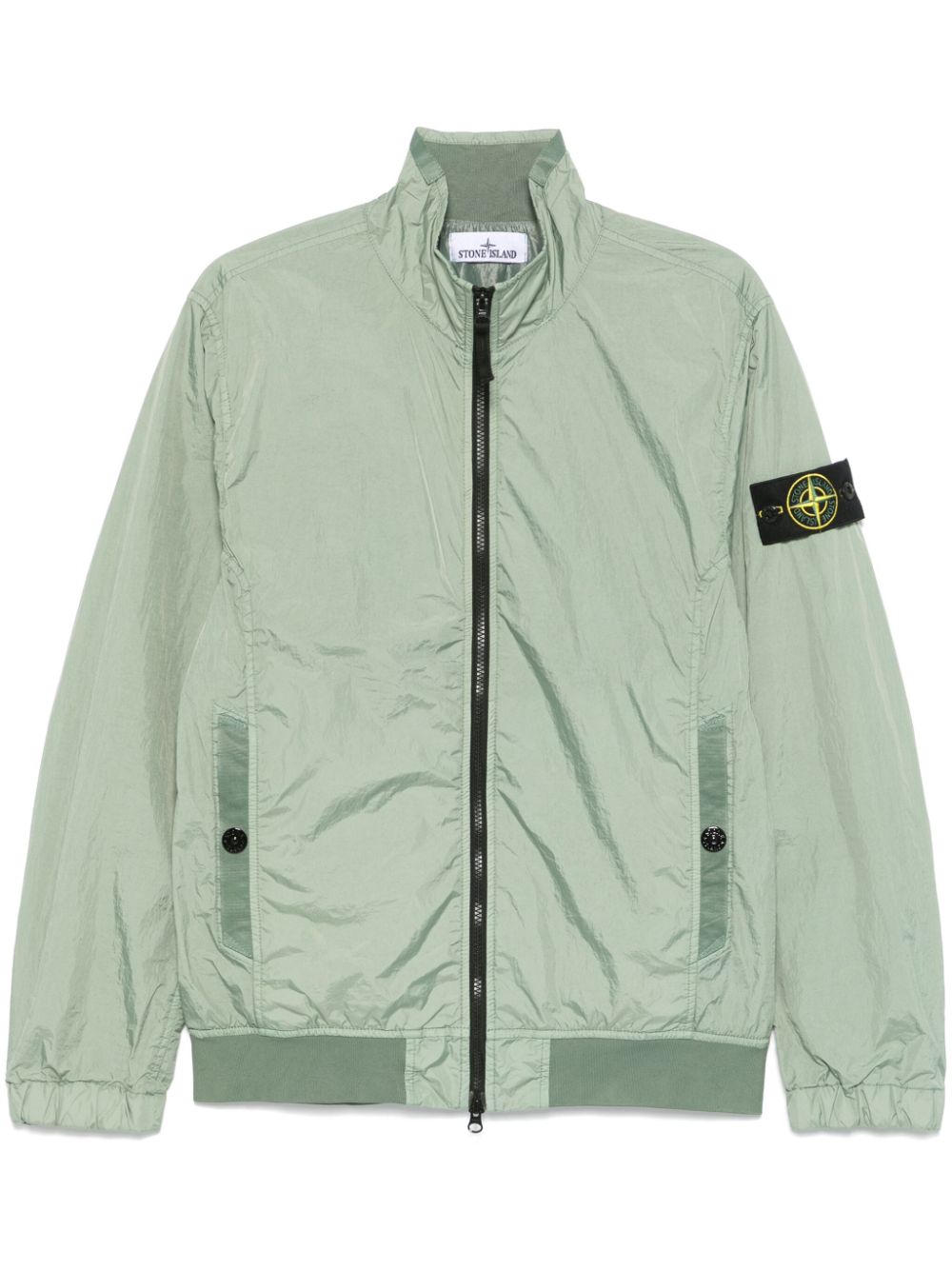 Stone Island Jack met Compass-logopatch Groen