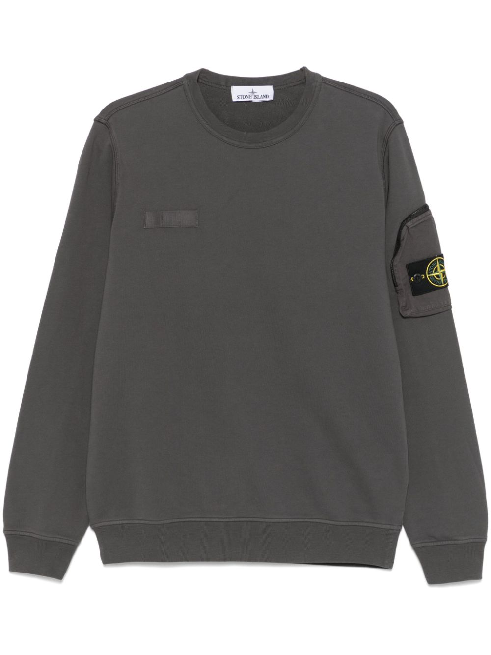 Compass-badge sweatshirt