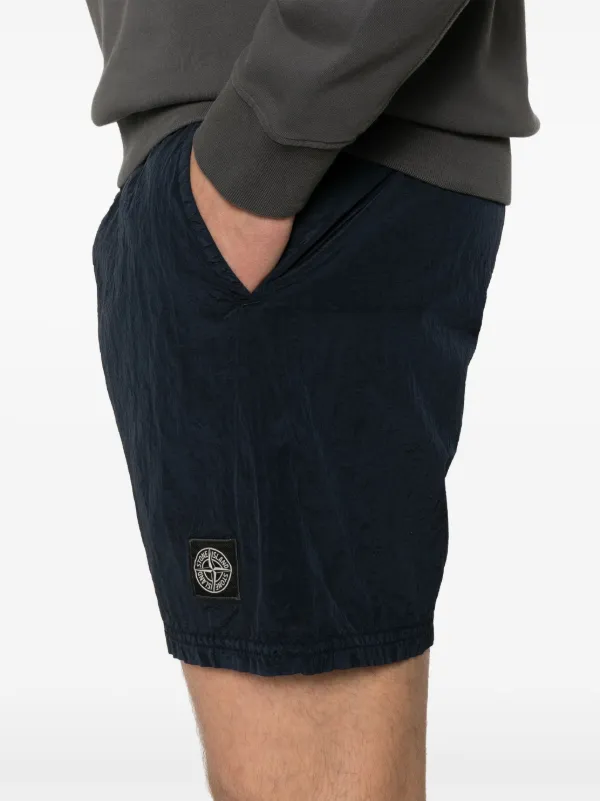 【関税込み】Stone  ショートパンツ Stone Island テクスチャード ショートパンツ | グレー
