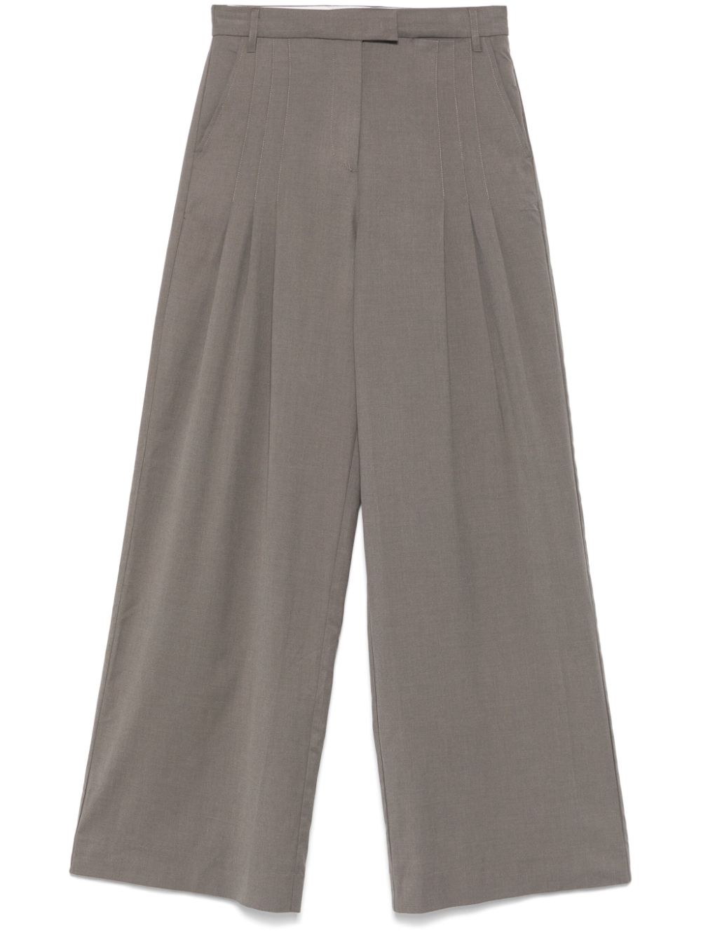 wide suiting trousers