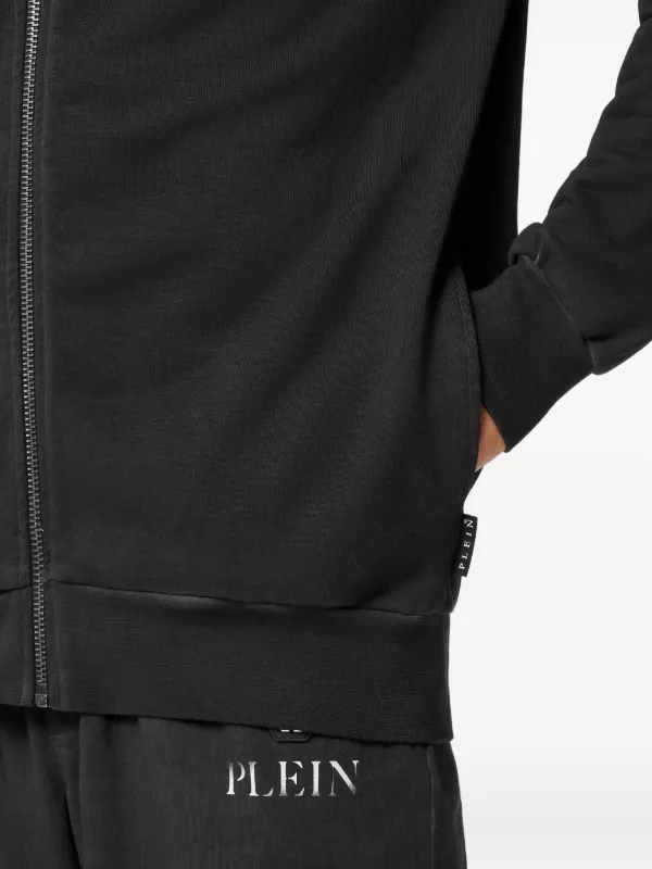 Philipp Plein logo-patch Hoodie | Black | FARFETCH VN