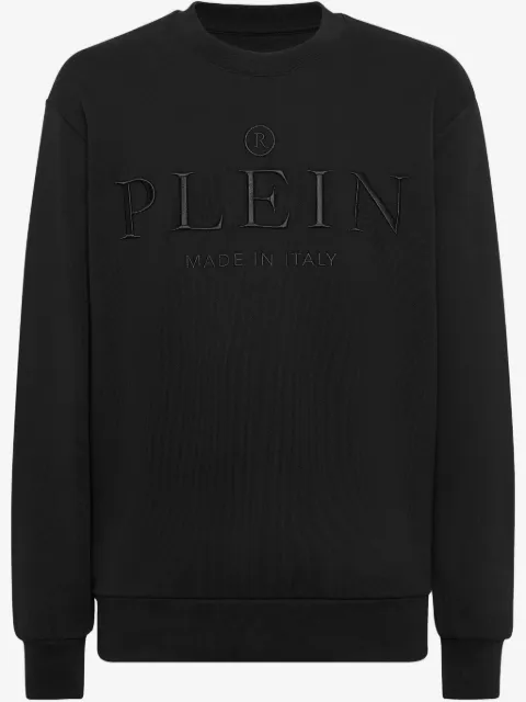 Philipp Plein logo-embossed sweatshirt
