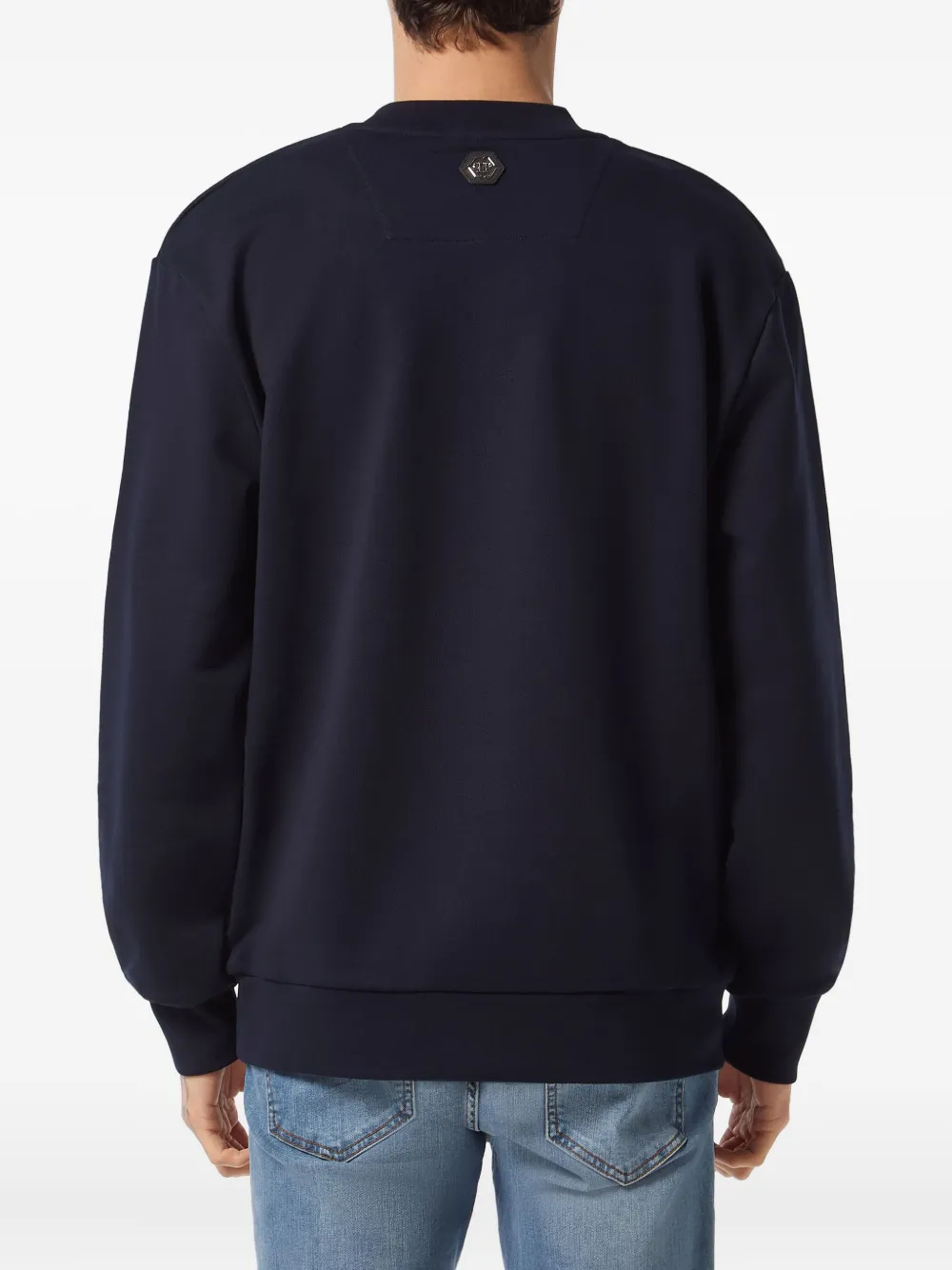 Philipp Plein Katoenen sweater Blauw