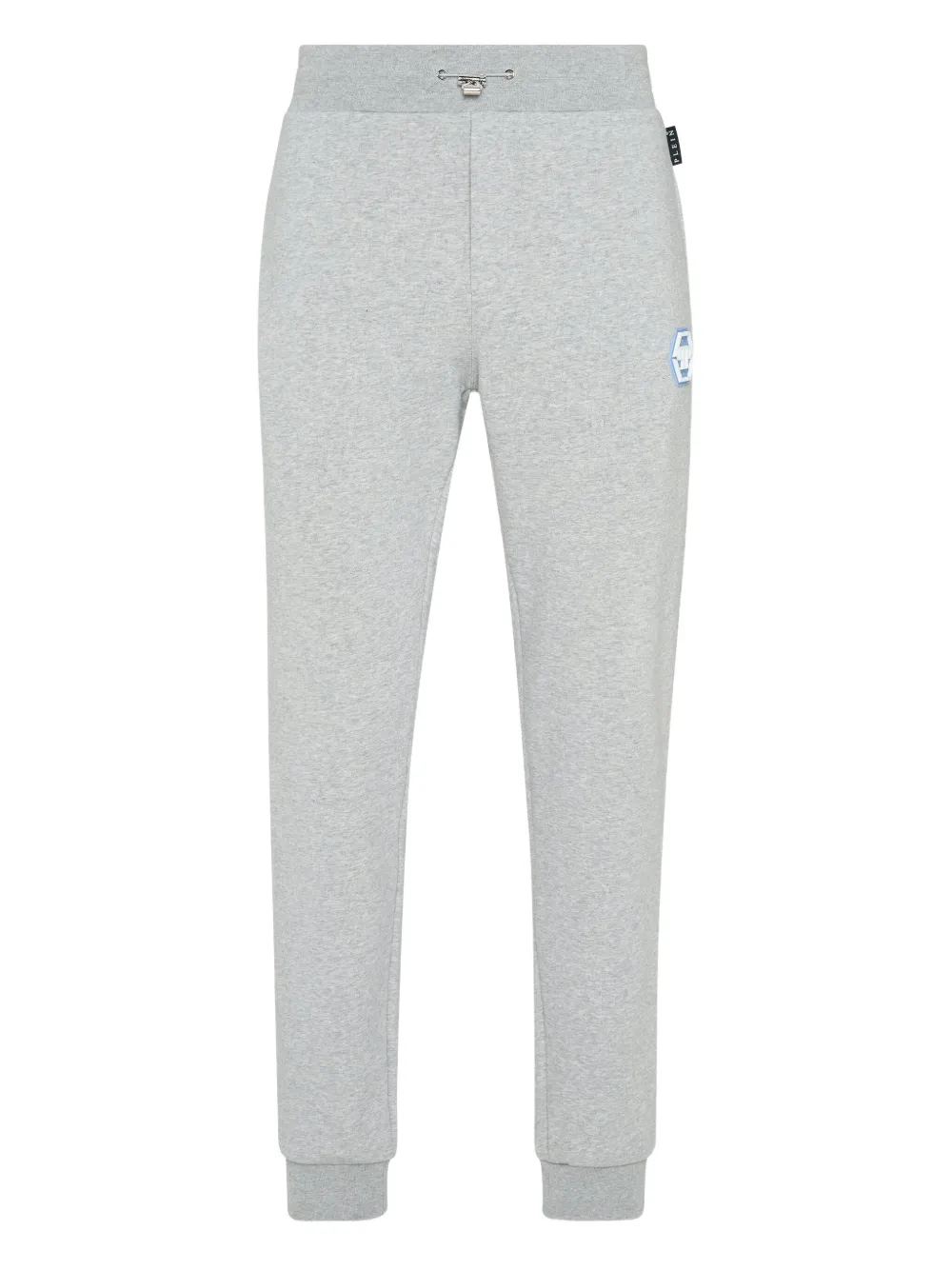 Philipp Plein Trainingsbroek met logopatch Grijs