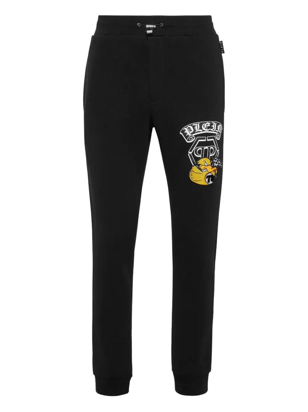 Philipp Plein logo-print track pants | Black | Image 1