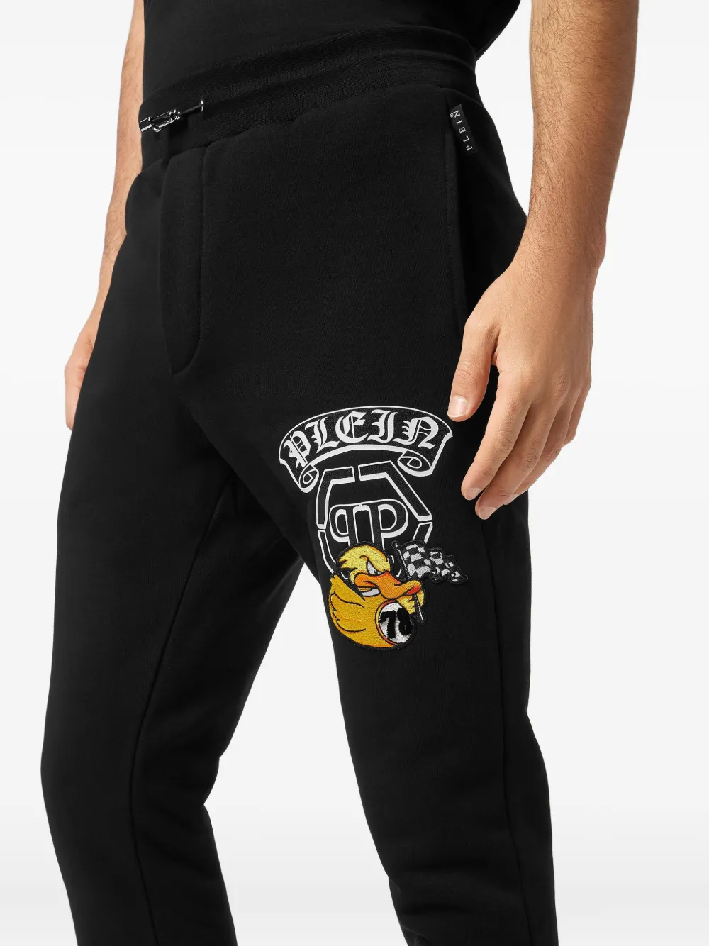 Philipp Plein Trainingsbroek met logoprint Zwart