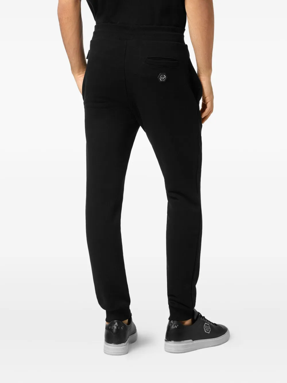 Philipp Plein Trainingsbroek met logoprint Zwart