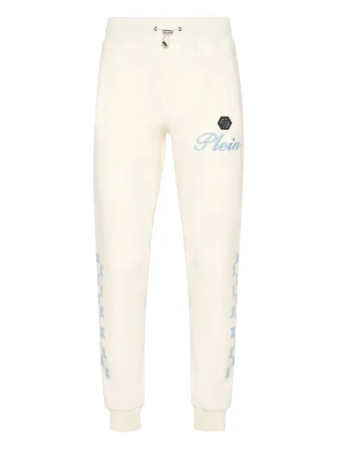 Philipp Plein logo-patch track pants 