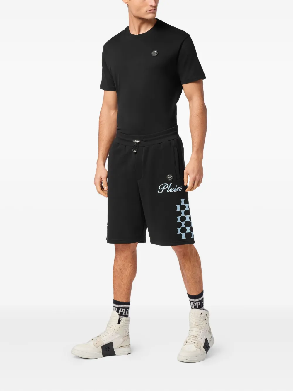 Philipp Plein shorts Checkmate | Shorts para correr | Image 2