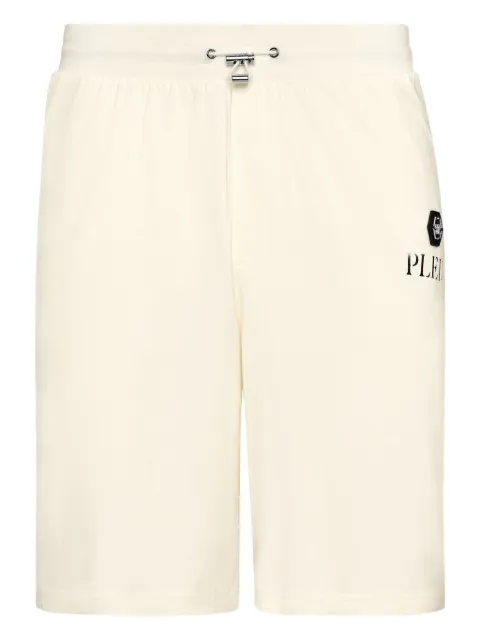 Philipp Plein logo-appliqué track shorts
