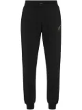 Plein Sport Label Loose track pants - Black