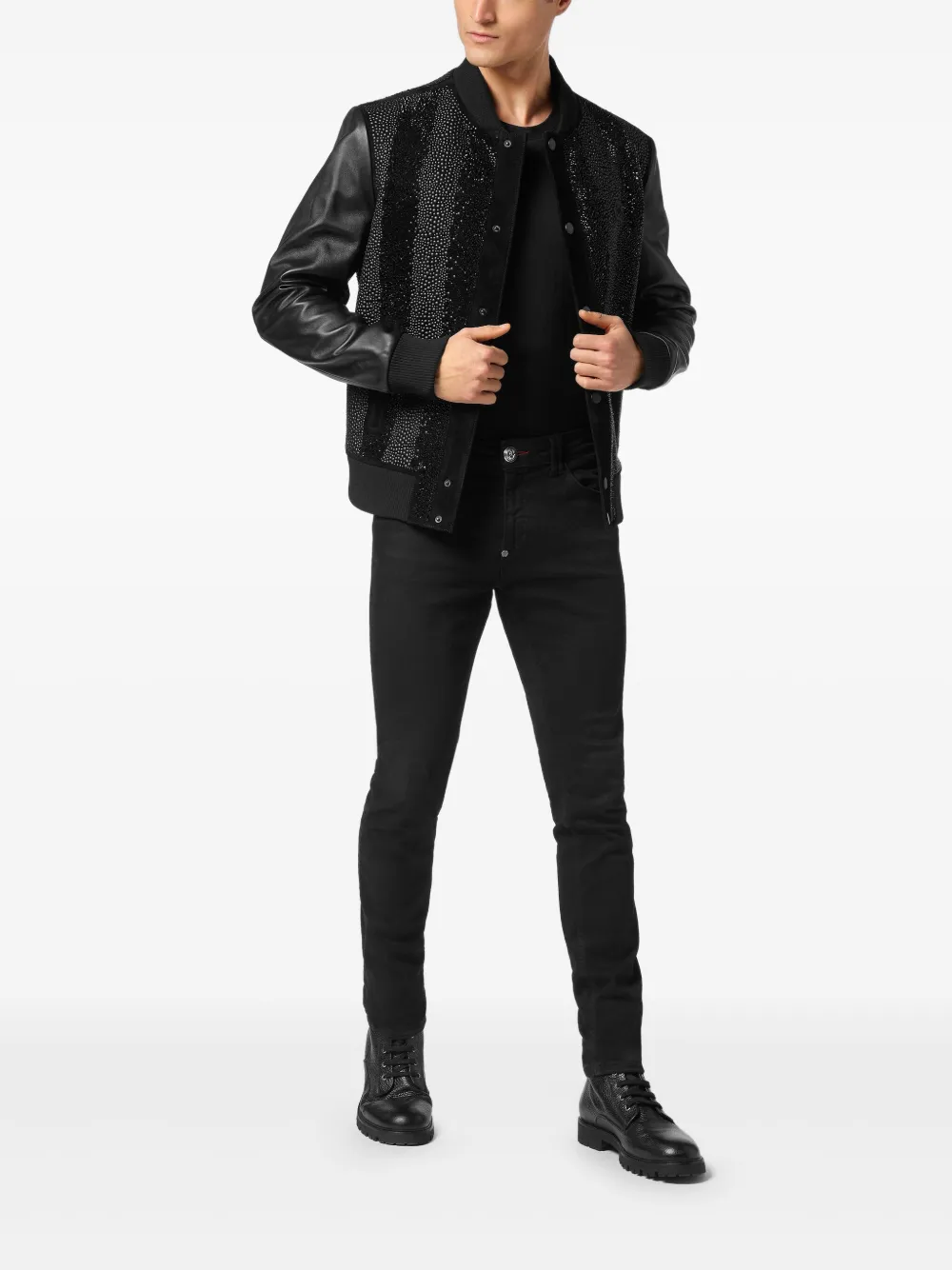 Philipp Plein embellished bomber jacket | Bomber Jackets | Image 2