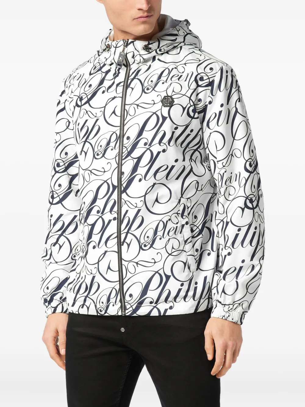 Philipp Plein Jack met logoprint Wit