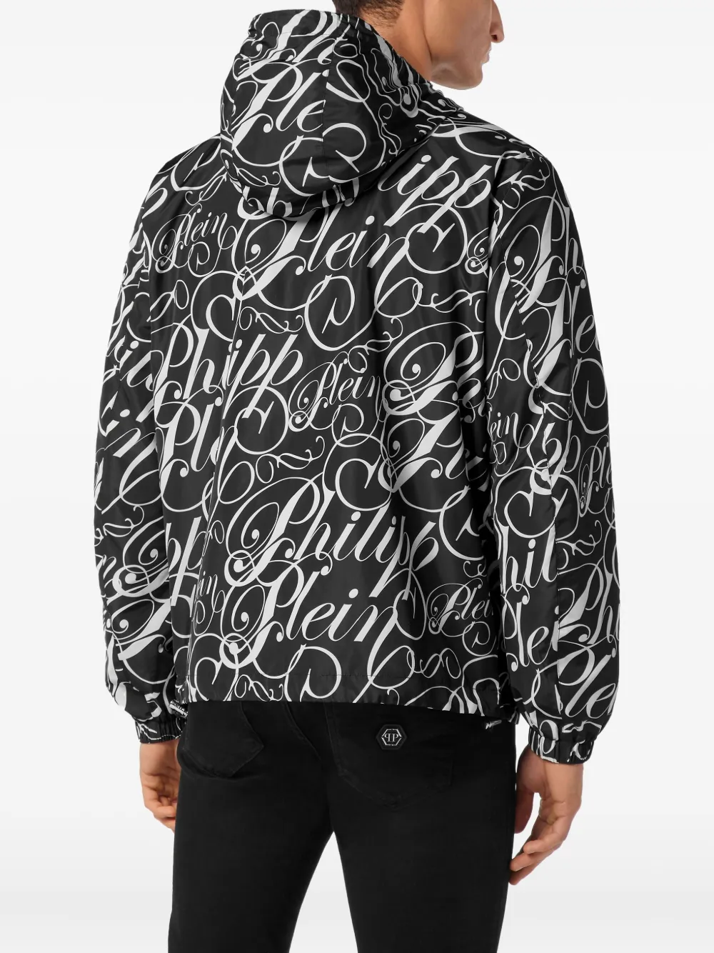 Philipp Plein Jack met logoprint Zwart