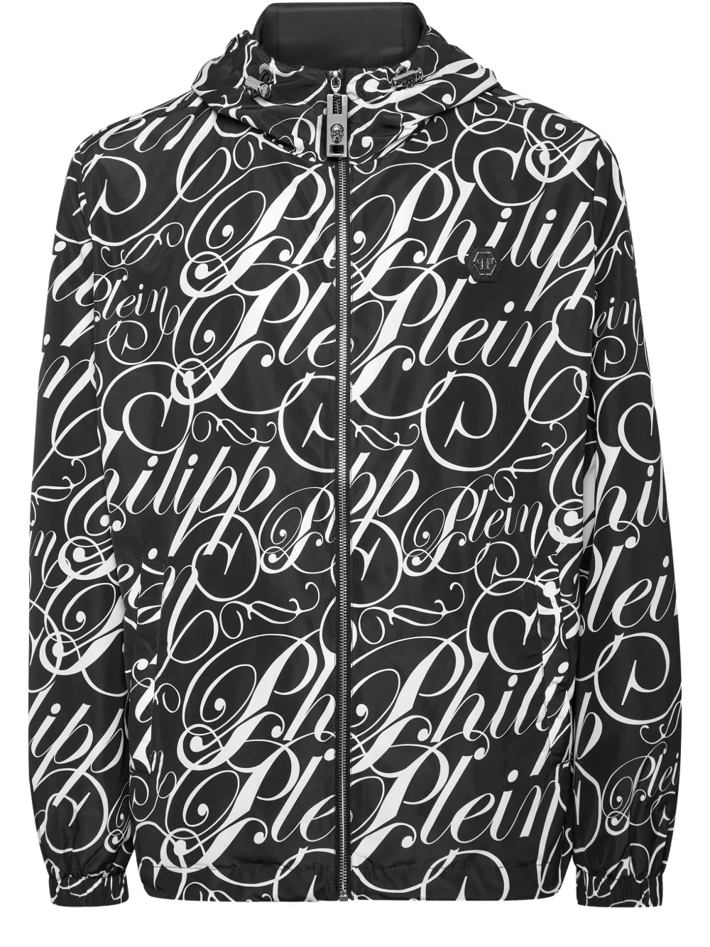 Philipp Plein Jack met logoprint Zwart