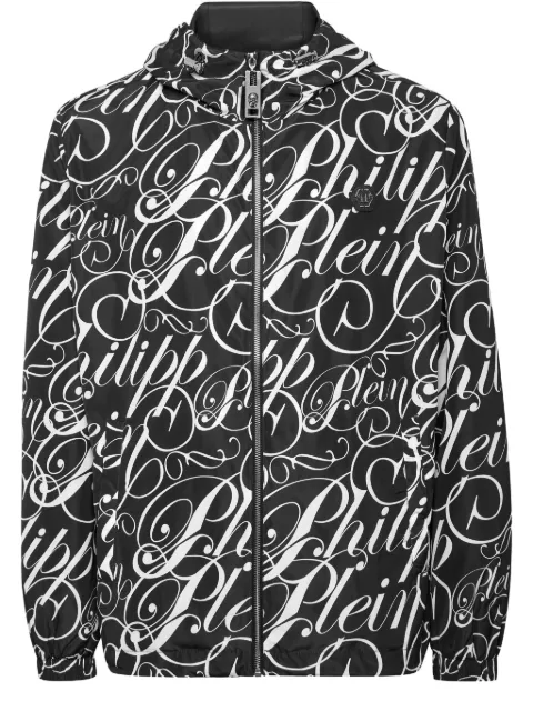 Philipp Plein Jacke mit Logo-Print